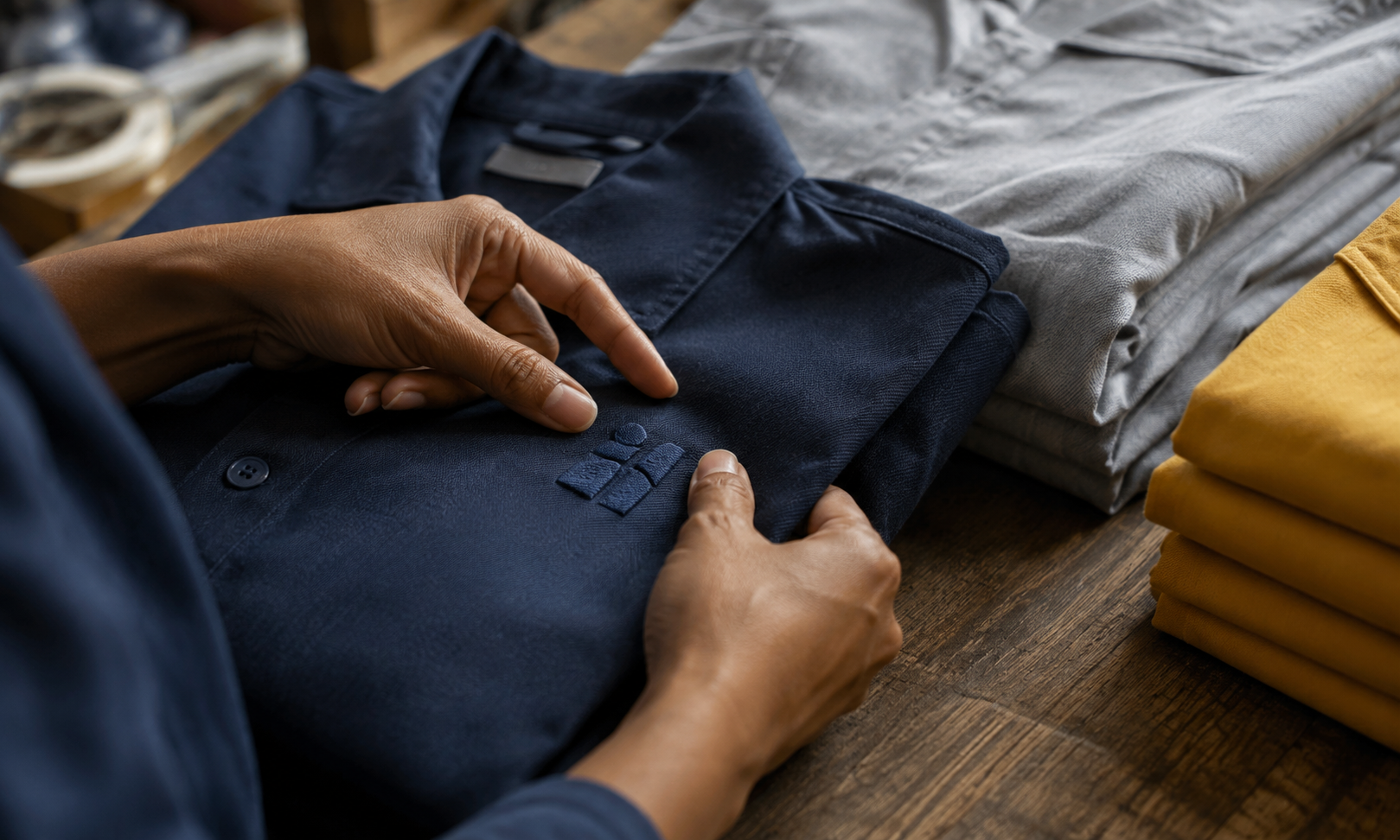 Bordir, Sablon, atau Patch? Membandingkan Ketahanan Aplikasi Logo di Seragam Kerja